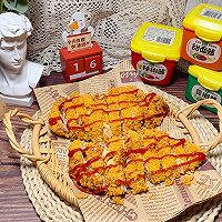 #一勺葱伴侣，成就招牌美味#秘制低脂减肥餐：酱香无油炸鸡排的做法图解8