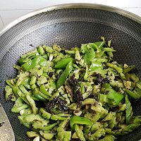#一周减脂不重样#苦瓜青椒橄榄菜…✨的做法图解5