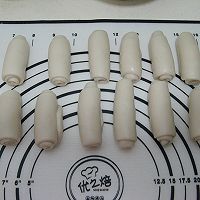 红豆沙酥皮点心#东菱魔法云面包机#的做法图解9