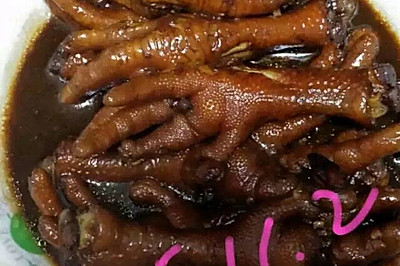 红烧鸡爪