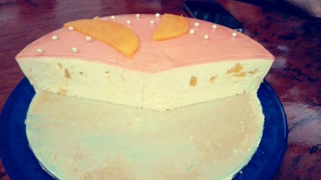 酸奶芒果慕斯蛋糕的做法