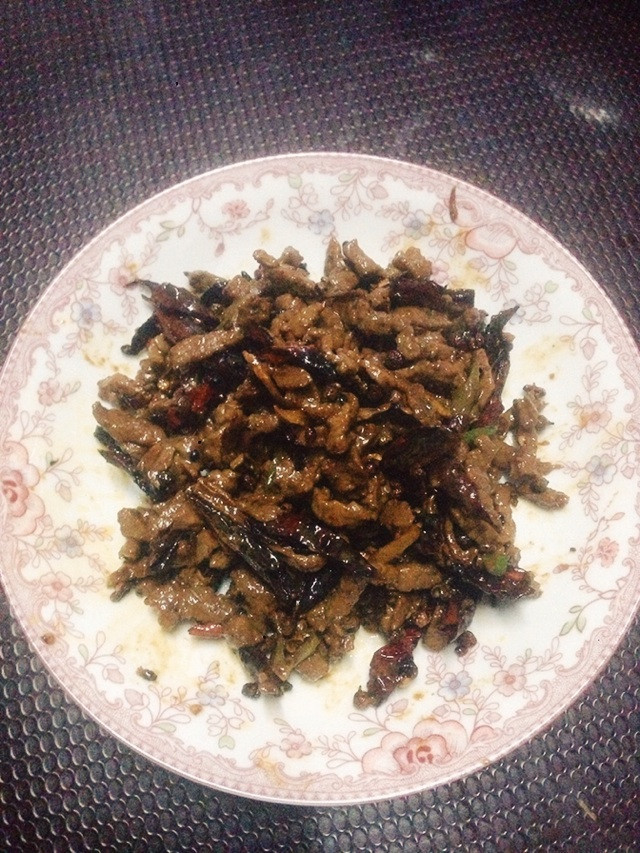 香煸牛肉丝的做法