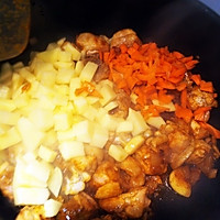 咖喱鸡腿饭的做法图解9