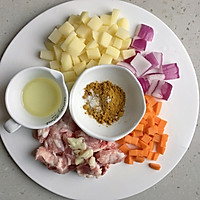 排骨咖喱饭#美的微波炉菜谱#的做法图解3