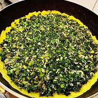菜糊饼—玉米面韭菜荠菜虾皮@营养丰富的做法图解5