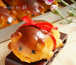祭祖“金猪”——叉烧金猪小面包的做法
