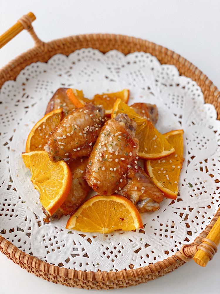 烤箱菜·烤橙香鸡翅的做法