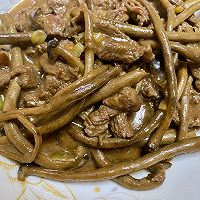 茶树菇炒鸵鸟腿肉的做法图解6