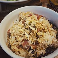 锅气满满｜广式腊味焖饭的做法图解7