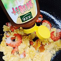 #家乡年味 鲜才够味#虾仁炒蛋的做法图解8