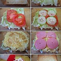 总汇三明治的做法图解7