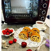 红枣蛋糕卷【九阳电烤箱30J03试用】的做法图解16