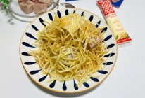 #丘比小能手料理课堂#好吃到舔手指金丝芥味沙拉球的做法