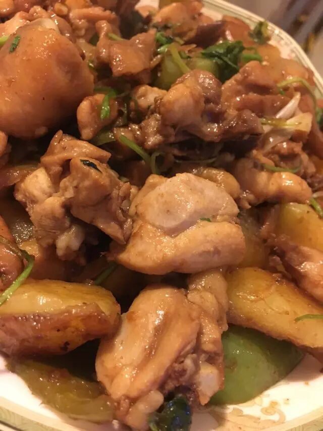 香炒鸡腿肉的做法图解8