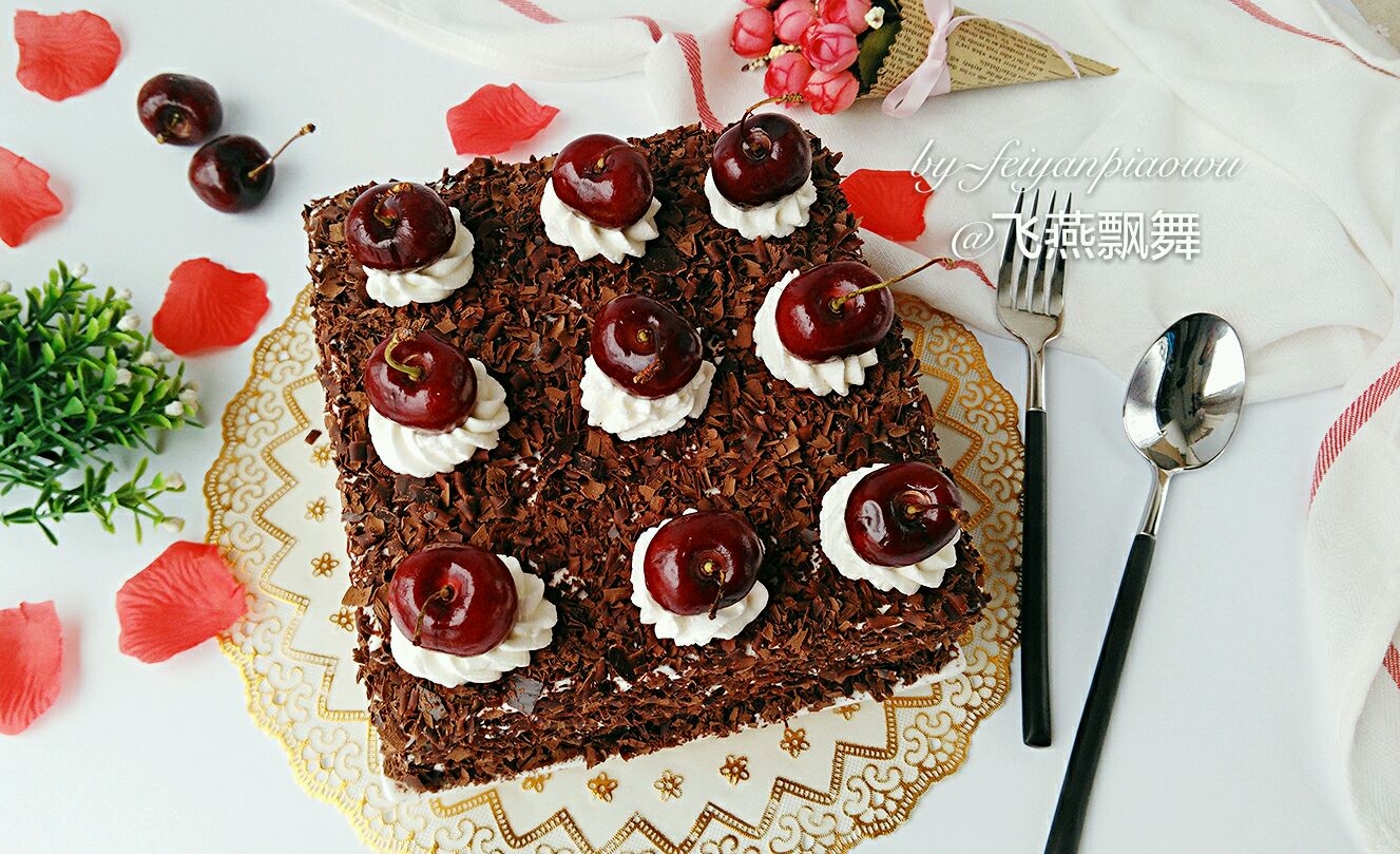 黑森林蛋糕（家庭版）的做法_菜谱_豆果美食