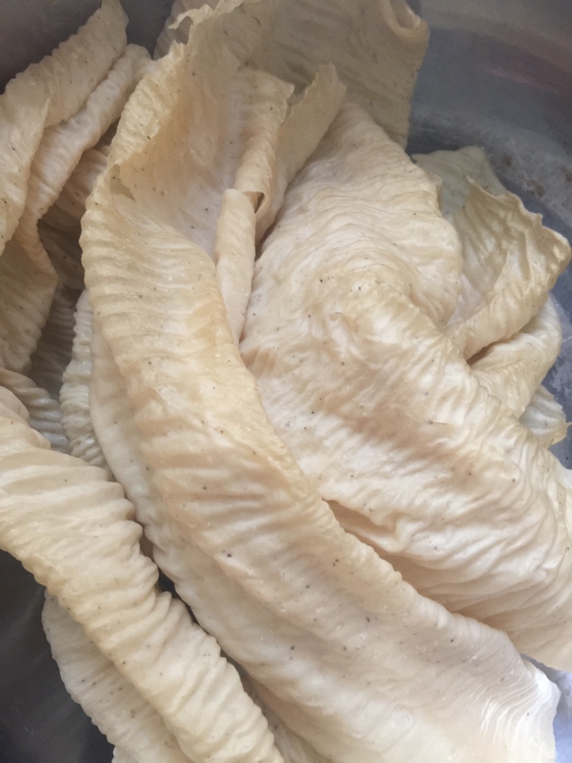 豆皮肉卷的做法图解1