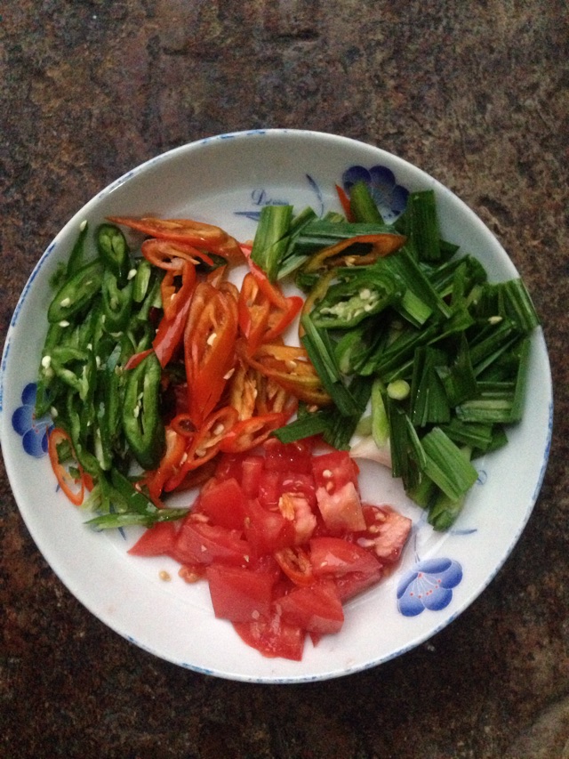 姜片炒肉的做法图解2