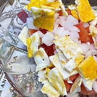 低卡营养沙拉【酸辣凉拌荷包蛋】，好吃不胖丰富餐桌味！的做法图解3