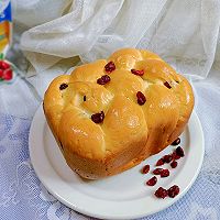 #莓语健康日记#蔓越莓辫子面包·面包机版的做法图解9