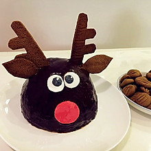 圣诞-麋鹿巧克力蛋糕