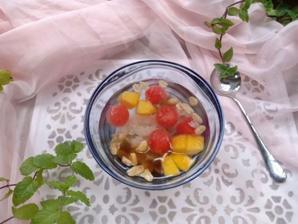 沁凉冰饭消暑佳品