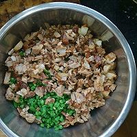 豆角酱肉包的做法图解2