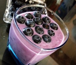 蓝莓椰子紫薯冰镇特饮的做法