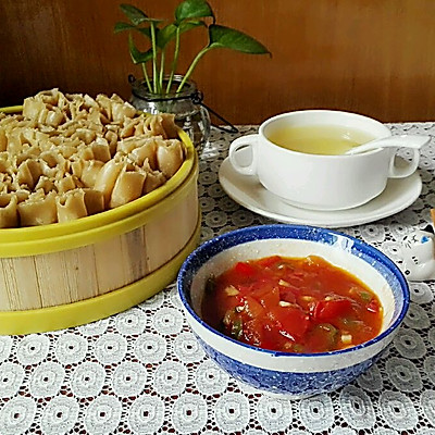 莜面栲佬佬蘸着吃