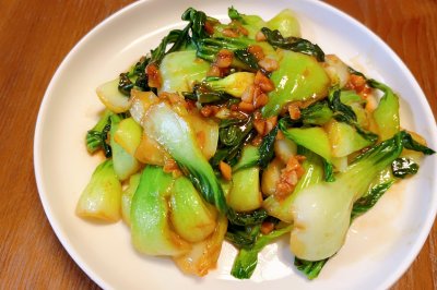 非常入味的手撕小油菜