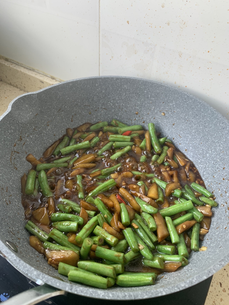 豆角烧茄的做法