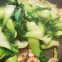 #米饭最强CP#虾仁扒油菜的做法图解3