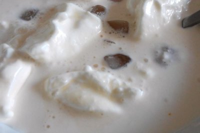 雪顶含翠/奶香西米冰淇淋