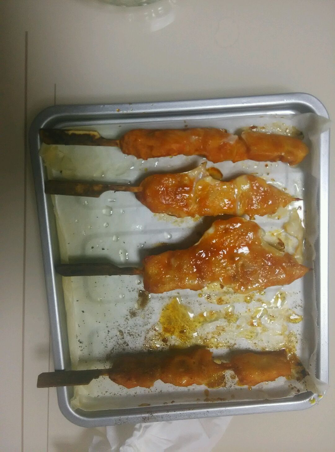 烤箱骨肉相连的温度和时间