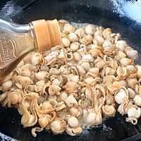蒜苗炒扇贝肉的做法图解11