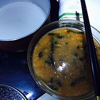 韩式泡菜面条汤的做法图解1