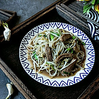#春天肉菜这样吃#酸爽脆口猪肉炒豆芽的做法图解8