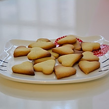 爱心奶香饼干