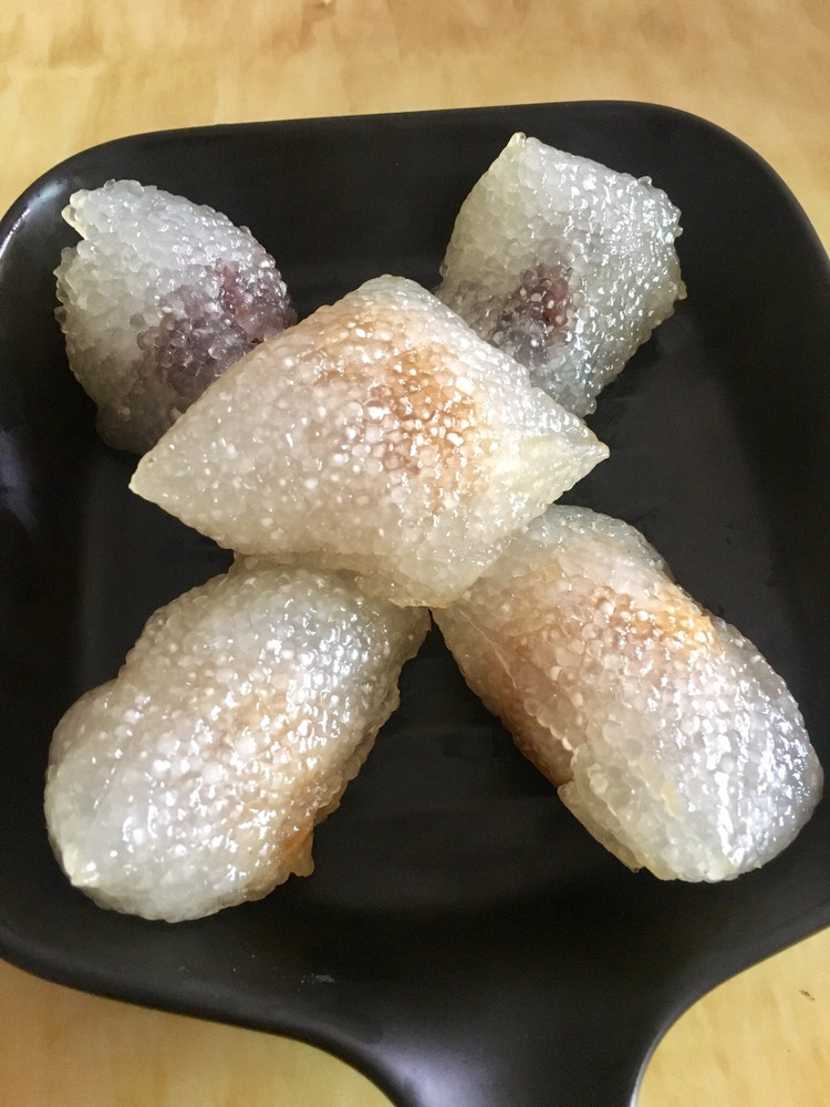 西米水晶粽的做法