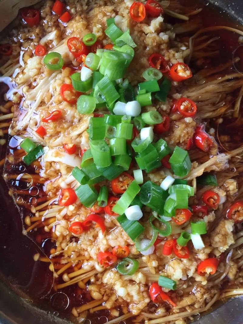 蒜蓉金针菇