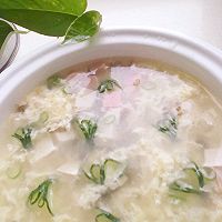 鸡蛋豆腐羹的做法图解5