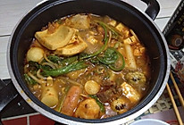 韩国泡菜锅的做法