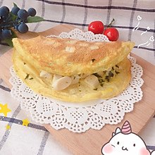 宝宝辅食 奶酪鳕鱼肠“塔可”