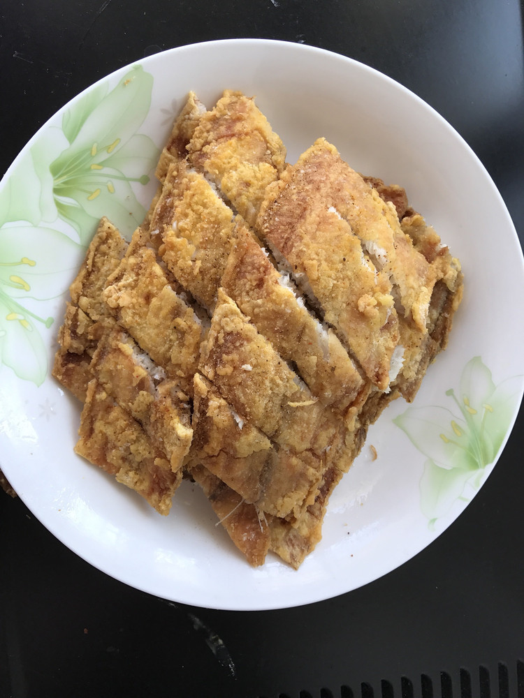 椒盐龙利鱼的做法