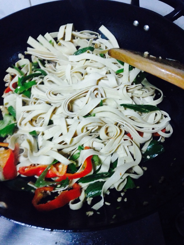 肉末豆皮的做法图解7