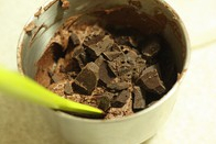 PH盐之花巧克力磅蛋糕的做法图解4