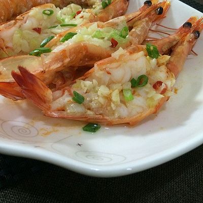 清蒸蒜蓉虾