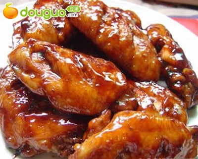 Simple chicken wings with coke