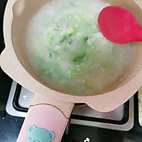 宝宝营养海鲜蔬菜粥的做法图解4