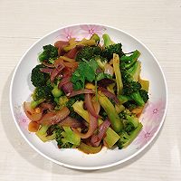 xo酱炒洋葱西兰花的做法图解6