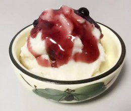 蓝莓山药的做法